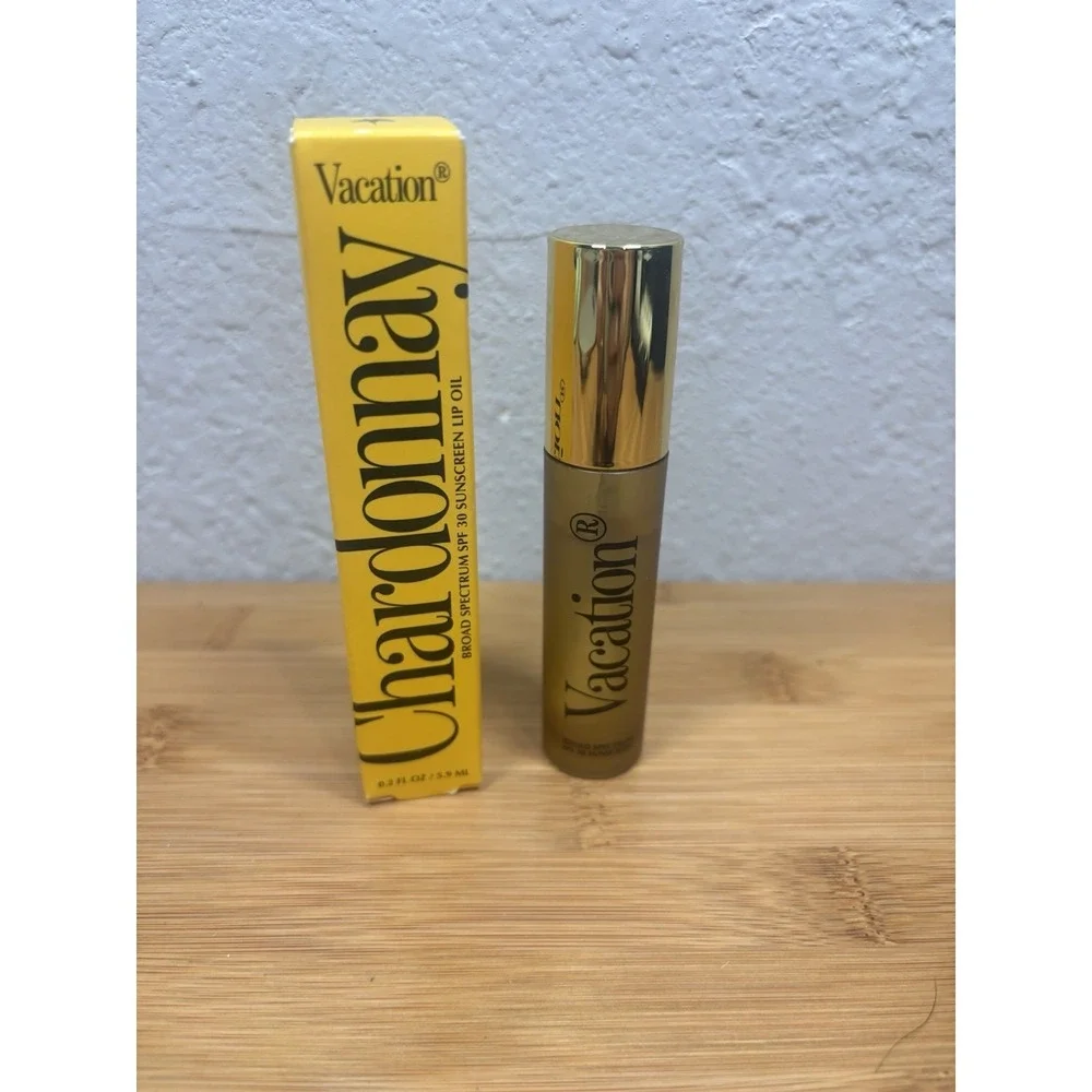 Vacation Chardonnay Sunscreen Lip Oil 0.2 oz. SPF 30 Exp. 3/28